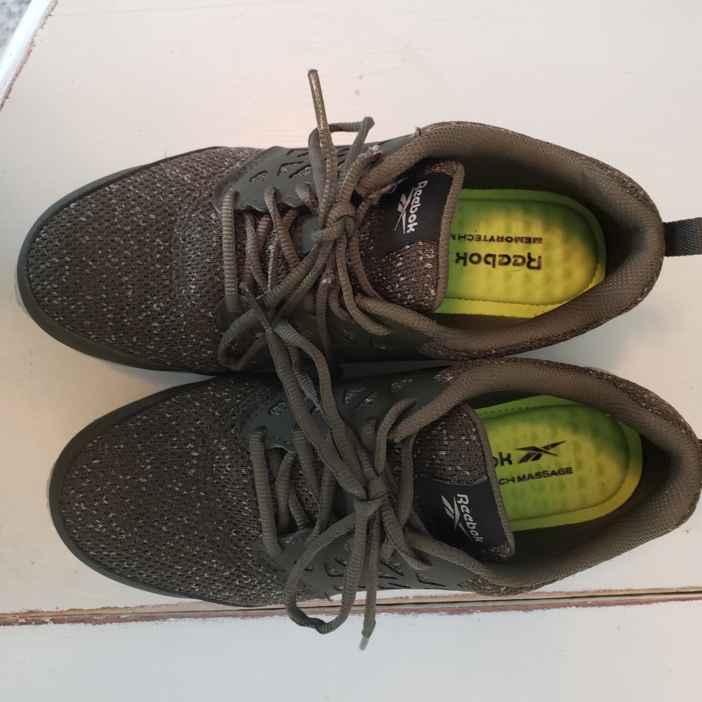 Composite Toed Reebok Women's Green Safety Shoes